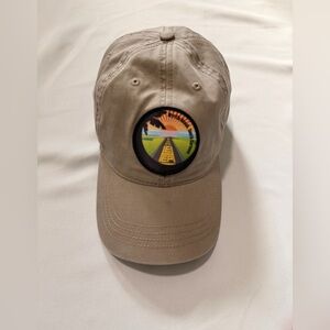 Cap America Myrtle Beach South Carolina Beige Adjustable Baseball Cap